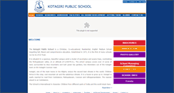 Desktop Screenshot of kotagiripublicschool.com