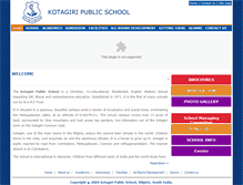 Tablet Screenshot of kotagiripublicschool.com